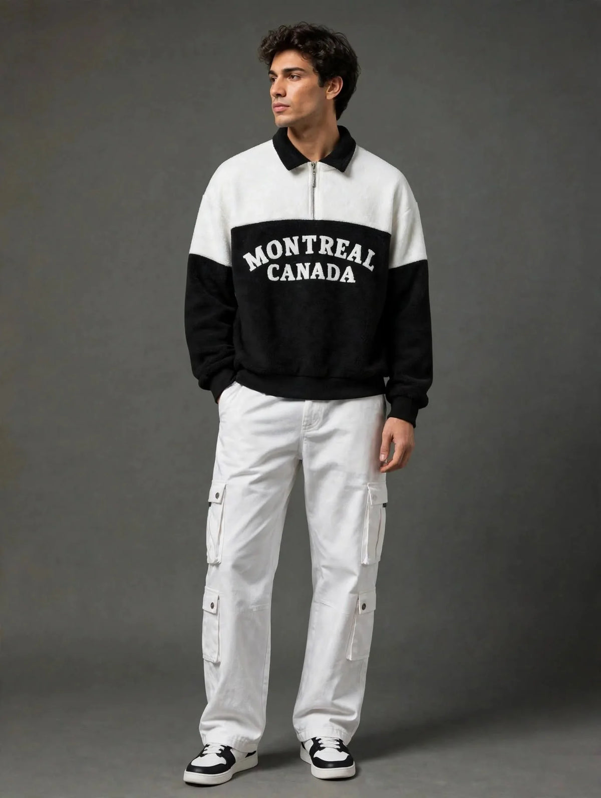 Montreal Canada Half-Zip Sweatshirt