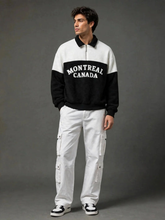 Montreal Canada Half-Zip Sweatshirt