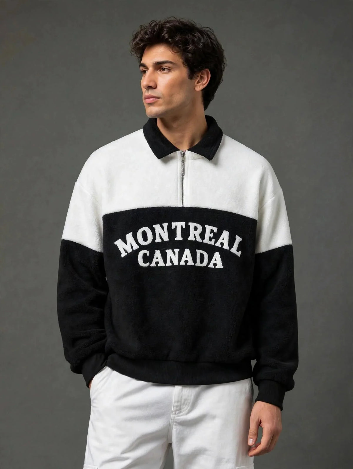Montreal Canada Half-Zip Sweatshirt