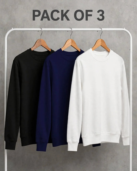 Premium Sweatshirt – Pack of 3